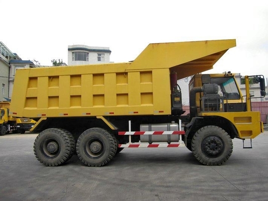 Camion 371HP 6X4 CQ5763PTG384 del corpo dello scarico della miniera di Saic Hongyan ampio