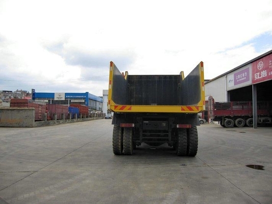 Camion 371HP 6X4 CQ5763PTG384 del corpo dello scarico della miniera di Saic Hongyan ampio