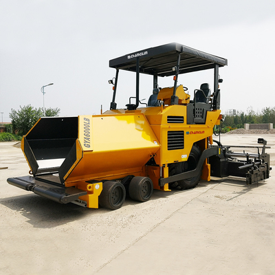 macchine Asphalt Pavers GYA6000L di organizzazione civile di 93kw 6m