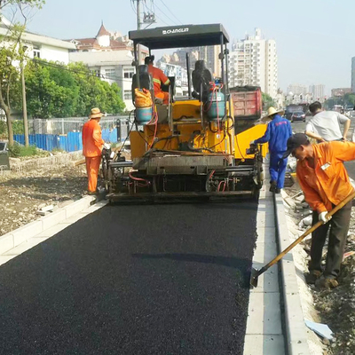 macchine Asphalt Pavers GYA6000L di organizzazione civile di 93kw 6m