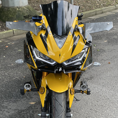400cc ha alimentato la bici del motore del disco dei motocicli 80km/H della corsa di strada