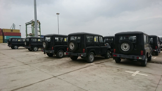 5 azionamento UAZ Hunter Used Motor Vehicle 2.7L 128HP della ruota del manuale 4 di velocità