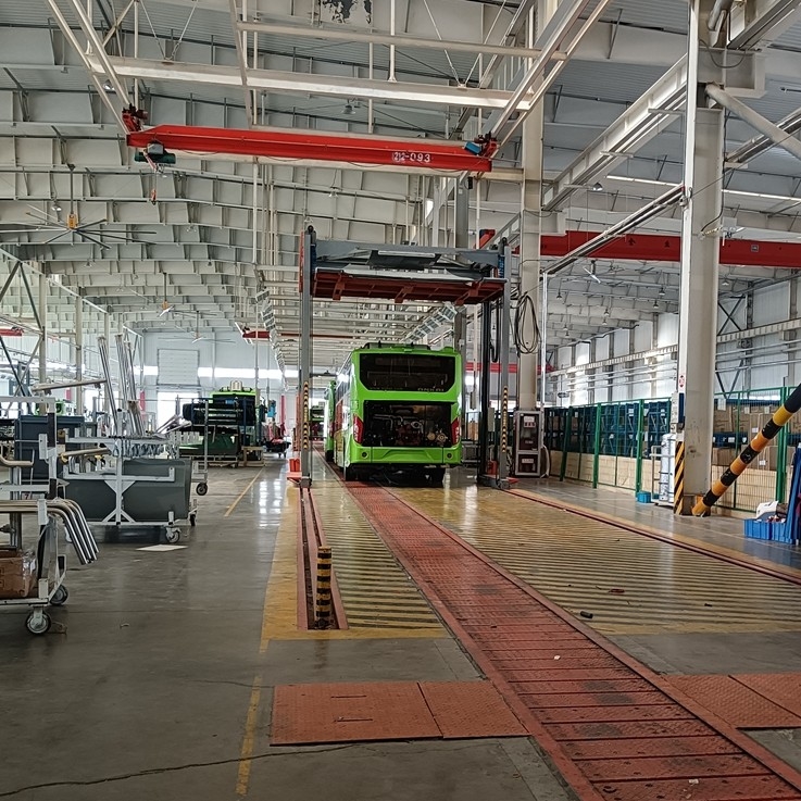 La catena di montaggio del bus di SKD CKD ha personalizzato la frequenza per l'impianto di produzione del bus